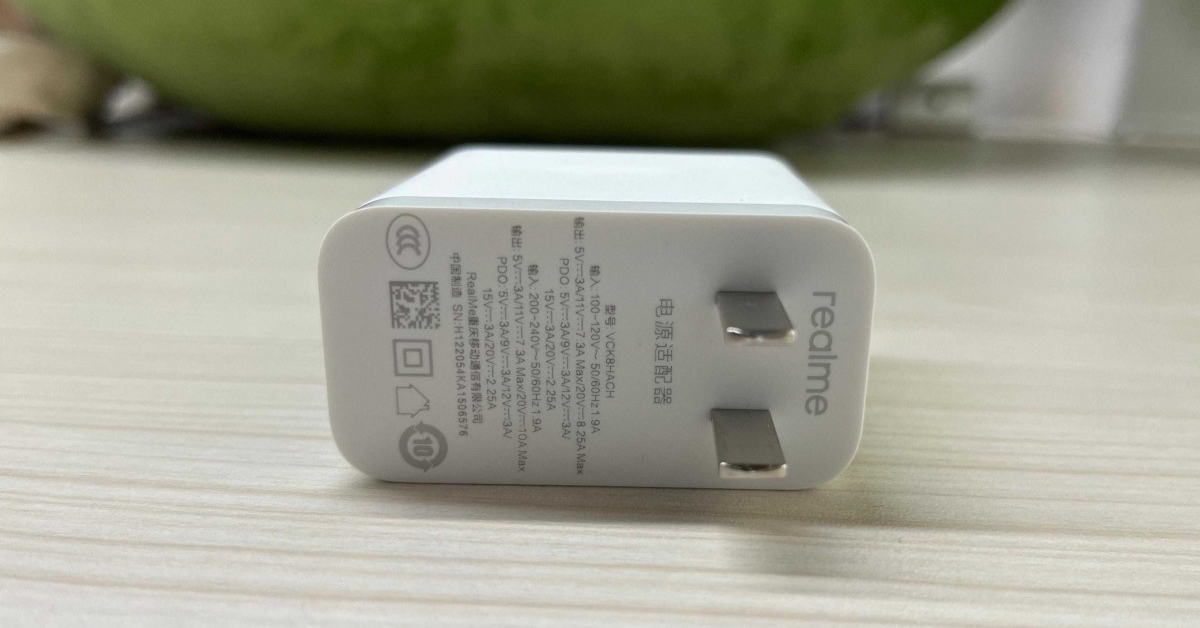 มาแล้วภาพ Adapter ชาร์จความเร็ว 200 วัตต์ของ Realme ก่อนเปิดตัว